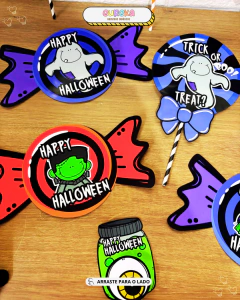 LEMBRANCINHA GULOSEIMAS HALLOWEEN VERSÃO EM INGLÊS - loja online