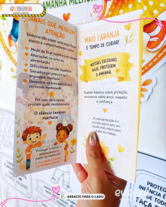 Folder e Livrinho Maio Laranja - loja online