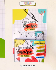 Kit Painel Retorno da Equipe Escolar - loja online