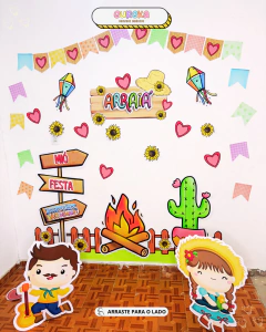 Imagem do PAINEL DECORAÇÃO ARRAIÁ OU FESTA JUNINA/JULINA