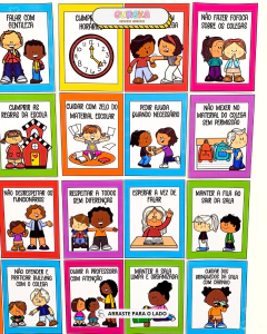 Imagem do Fichas de Combinados da Turma