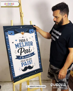 Imagem do Cartaz Espelho – Dia dos Pais