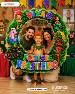 Imagem do Moldura para Bambolê – Folclore