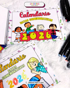 Imagem do CALENDÁRIO DE DATAS COMEMORATIVAS 2026