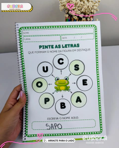 Imagem do Apostila Pinte as Letras