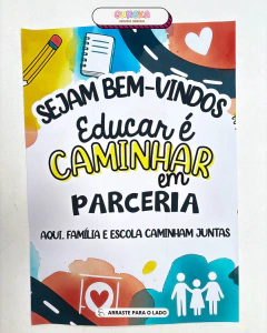 Imagem do Painel Reunião de Pais – Educar é Caminhar em Parceria