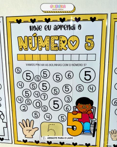 Imagem do Kit Cartaz Numerais de 1 a 10!