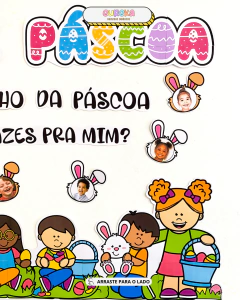 Imagem do Painel Lúdico de Páscoa – Encanto e Alegria na Sua Sala de Aula!