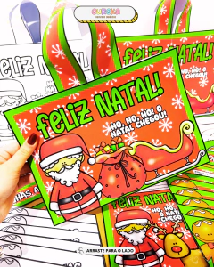 Imagem do Kit Capas e Sacolas de Natal – Coloridas e Para Colorir