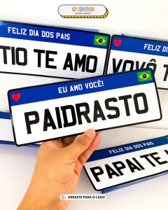 Imagem do CAIXA PLACA EDIÇÃO DIA DOS PAIS
