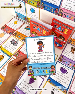 Imagem do PEQUENAS LEITURINHAS DE A A Z — LETRA CURSIVA