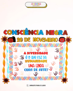 Imagem do Painel Coletivo – Consciência Negra