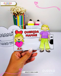 Cartão Interativo Dia das Mães