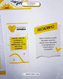 Imagem do KIT PAINEL SETEMBRO AMARELO - PEGUE O QUE VOCÊ PRECISA