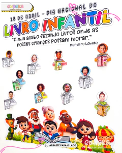 Imagem do Painel Interativo Dia Infantil do Livro