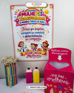 Imagem do CAIXA DE MENSAGENS DIA DA MULHER