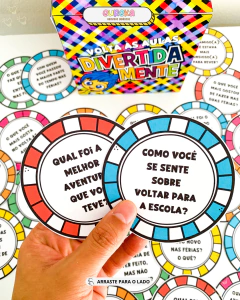 Imagem do Dinâmica Volta às Aulas Divertidamente