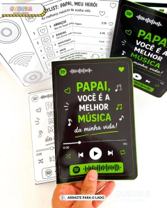 Imagem do Cartão Spotify Pai