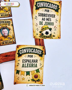 Imagem do PAINEL EQUIPE CONVOCADOS PARA O ARRAIÁ