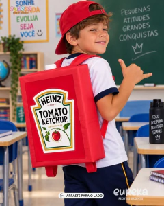 Arte Mochila Fast Food