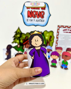 PERSONAGENS 3D BRANCA DE NEVE