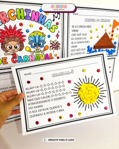 Kit de Atividades de Artes com Marchinhas de Carnaval