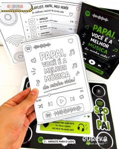 Cartão Spotify Pai