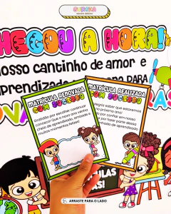 Painel “Matrículas e Rematrículas Abertas” – Um Convite Lúdico para um Novo Ano!