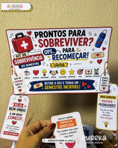 CESTA MOTIVACIONAL PARA EQUIPE: PRONTOS PRA RECOMEÇAR