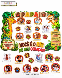 Painel Papai, o Rei do Meu Coração
