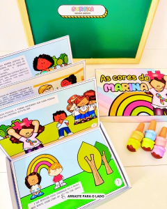 Livro na Caixa – “As Cores de Marina”