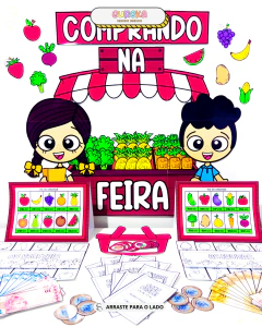 KIT PAINEL COMPRANDO NA FEIRA