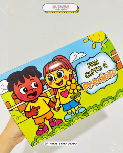 Livro 3D "Meu Corpo é Precioso" – Aprender a se proteger também é um ato de amor!