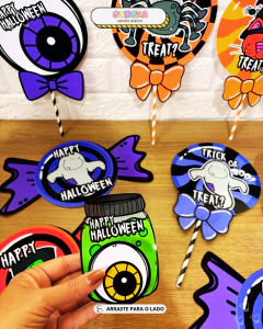 LEMBRANCINHA GULOSEIMAS HALLOWEEN VERSÃO EM INGLÊS