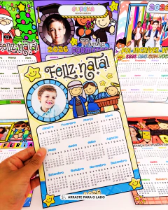 Calendários 2026 – Lembrancinha de Fim de Ano