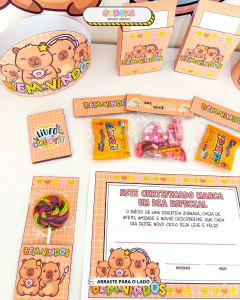 Kit Volta às Aulas – Capivara Cute