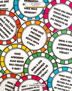 Dinâmica Volta às Aulas Divertidamente