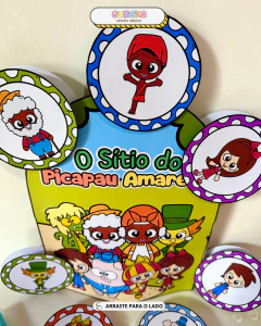 Luva Interativa – Personagens do Sítio do Picapau Amarelo
