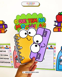 PAINEL O QUE TEM NA MOCHILA?