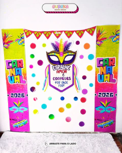 Painel Decorativo de Carnaval