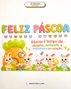 Painel de Páscoa – Um cenário encantador para sua sala