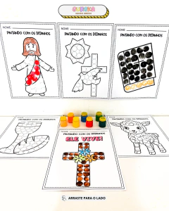 Pintando com os Dedinhos – Páscoa Cristã: aprendizado com significado!