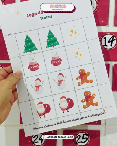 Calendário do Advento - Natal