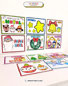 Kit 10 Atividades de Natal – Pintura Sensorial, Criatividade e Encanto para Dezembro!