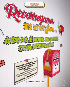 PAINEL DINÂMICA CORREIO DE MENSAGENS EQUIPE ESCOLAR