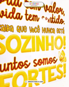 Painel Setembro Amarelo – Um recurso que inspira, acolhe e conscientiza