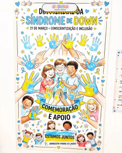 Cartaz Pedagógico: Dia Mundial da Síndrome de Down