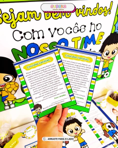 Kit Reunião de Pais – Tema Futebol | Jogando no Mesmo Time