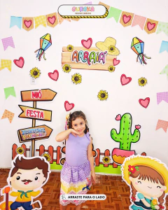 PAINEL DECORAÇÃO ARRAIÁ OU FESTA JUNINA/JULINA
