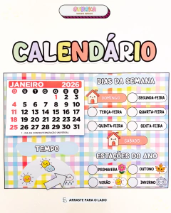 CARTAZ CALENDÁRIO 2026